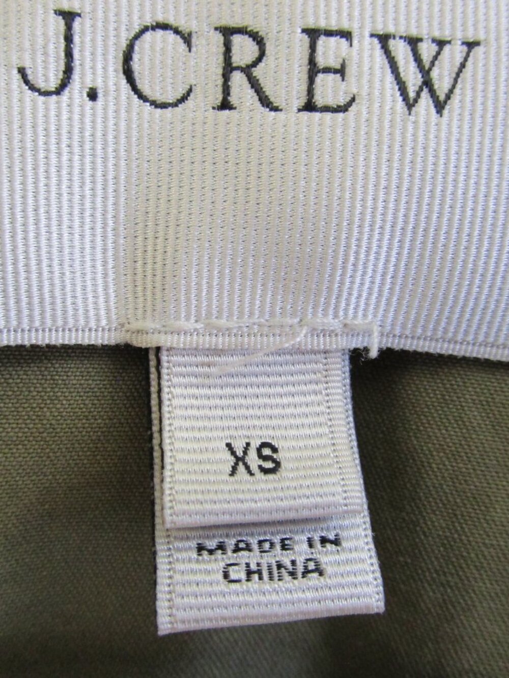Army Green J Crew Hooded Field Jacket - Picture 2 of 8
